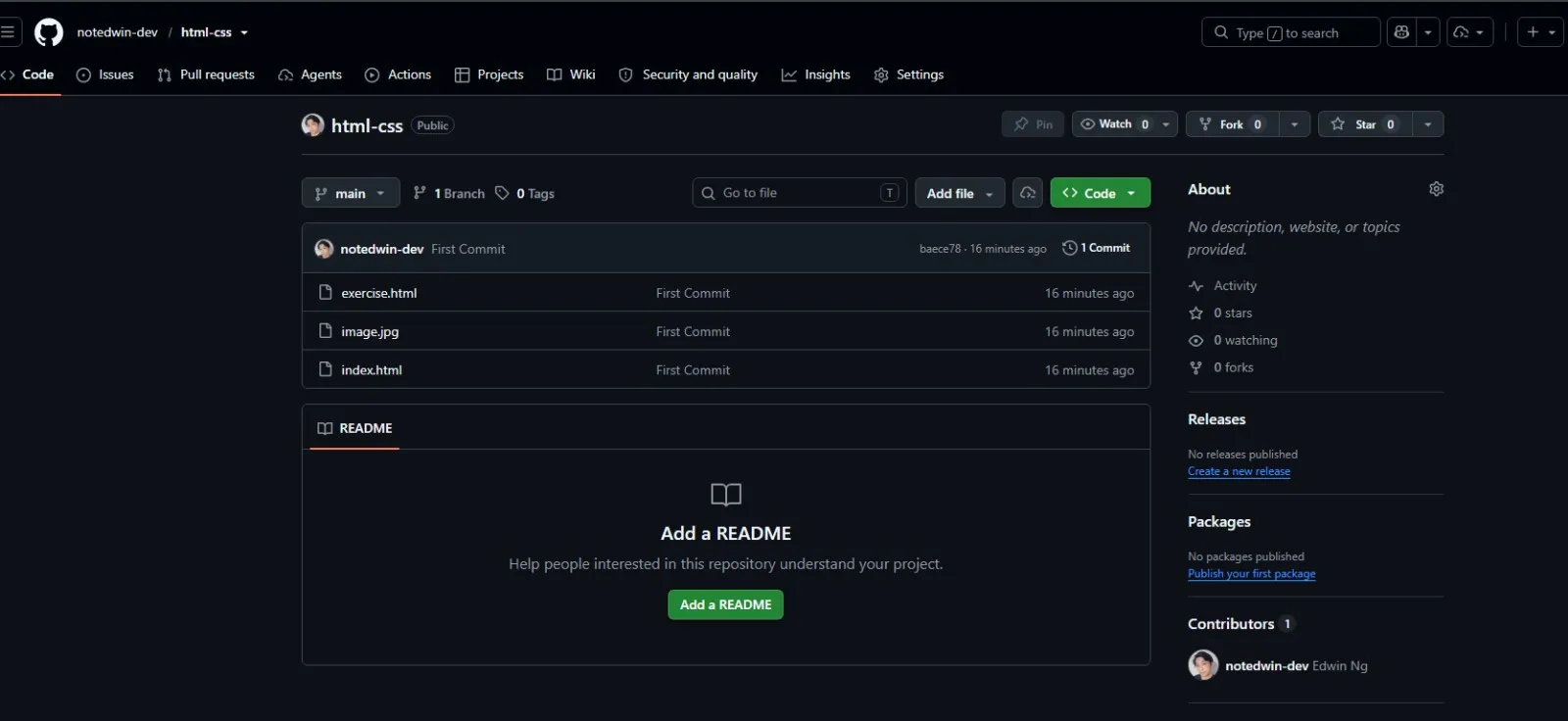 GitHub Repository Page